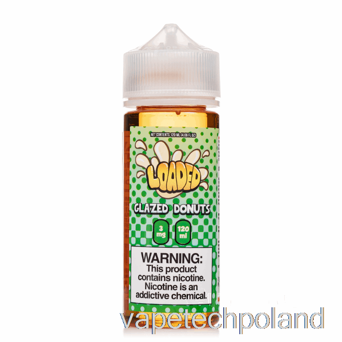 Vape Shop Warszawa Glazurowany Pączek - Naładowany E-liquid - Bezwzględny - 120ml 6mg